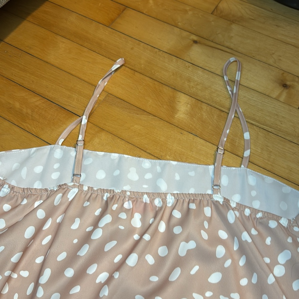Pink lily tank top blouse - Picture 7 of 7